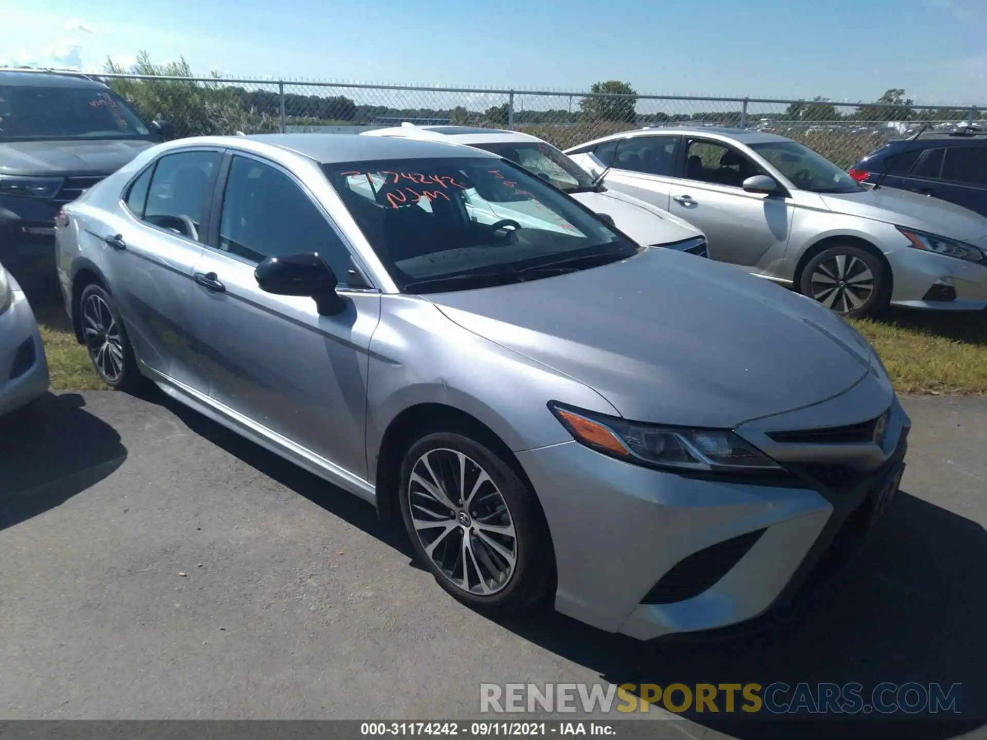 1 Photograph of a damaged car 4T1G11AK9LU860568 TOYOTA CAMRY 2020