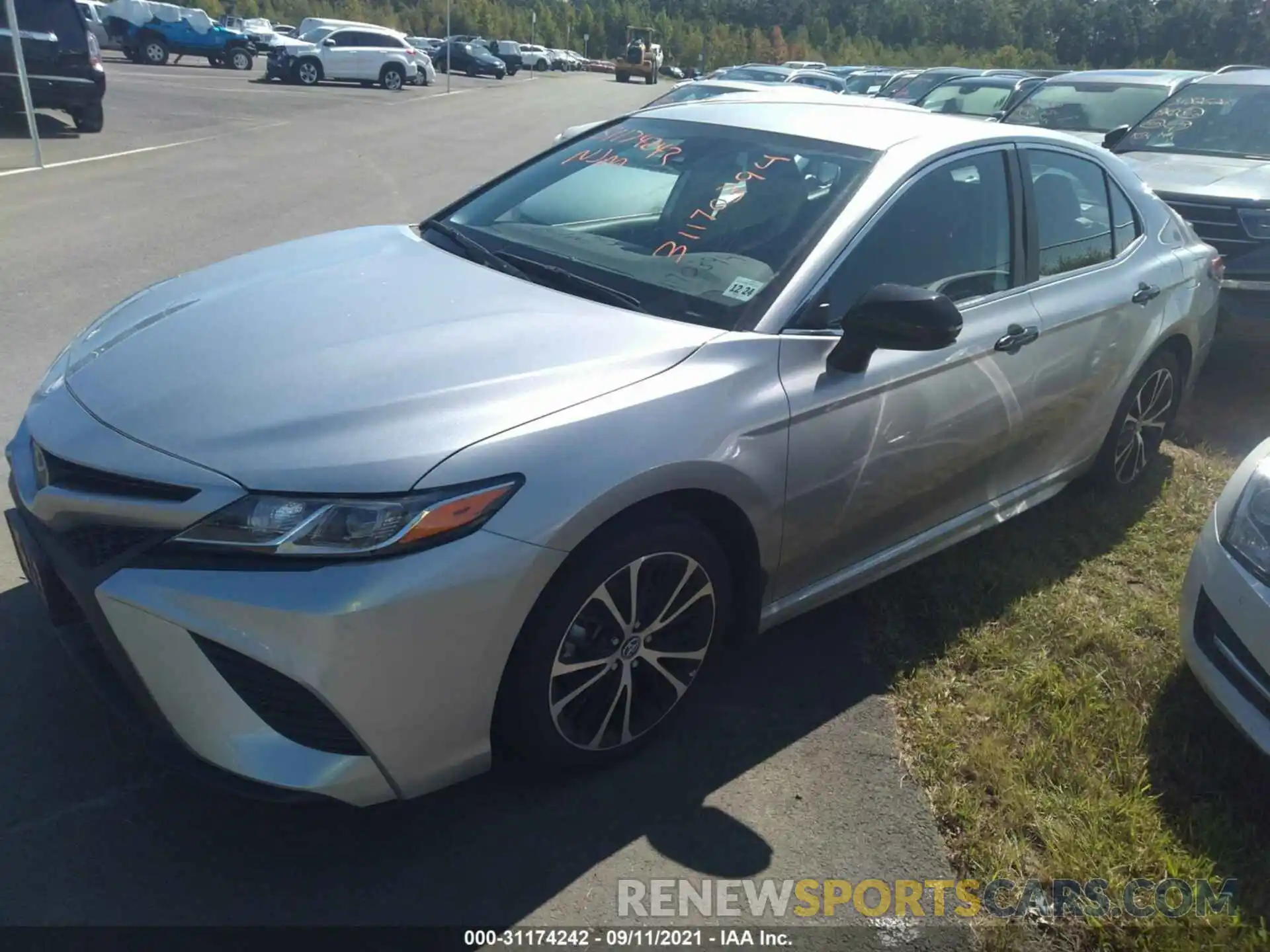 2 Photograph of a damaged car 4T1G11AK9LU860568 TOYOTA CAMRY 2020