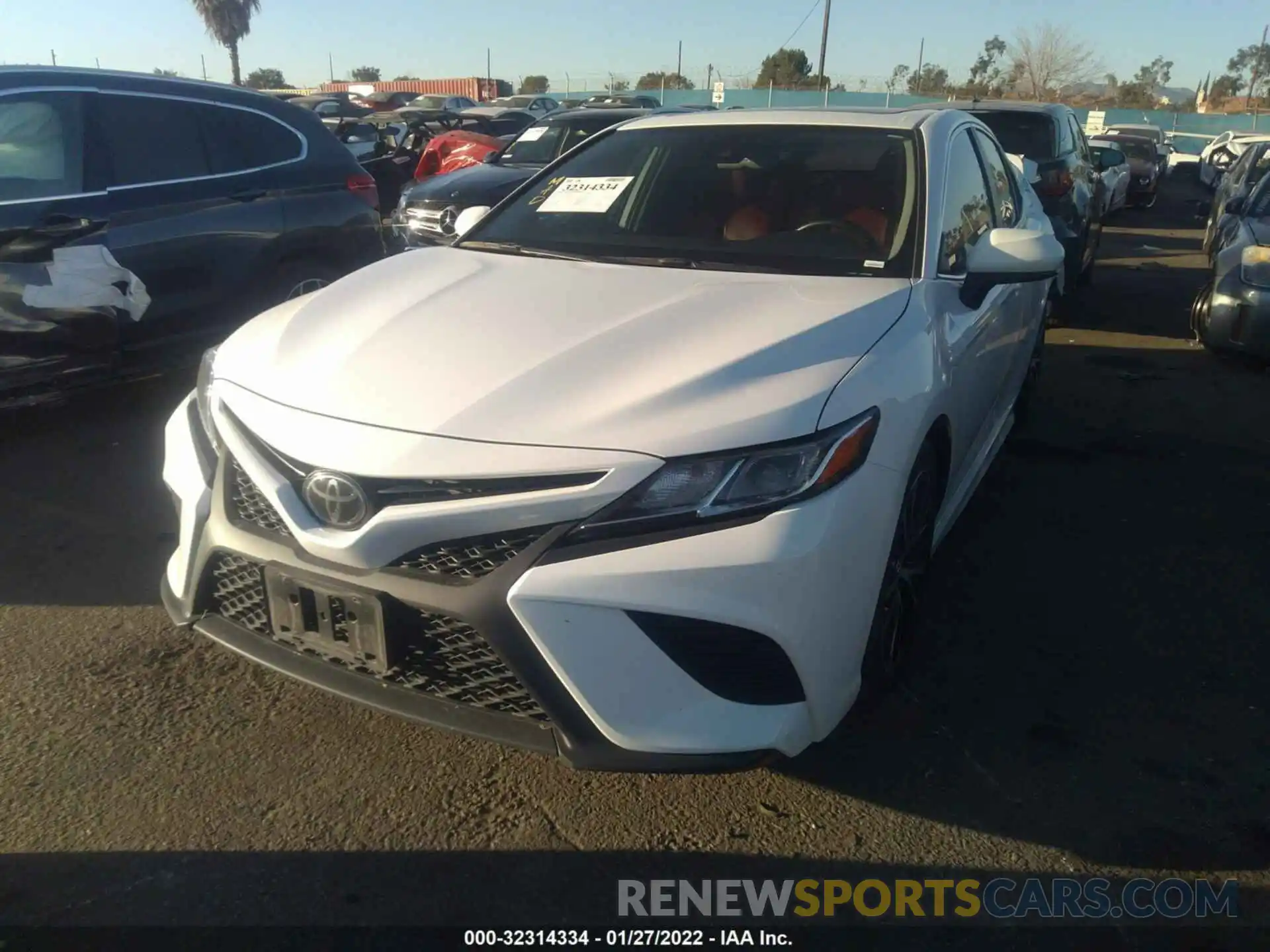 2 Photograph of a damaged car 4T1G11AK9LU868802 TOYOTA CAMRY 2020