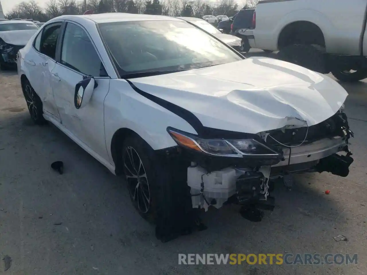 1 Photograph of a damaged car 4T1G11AK9LU869187 TOYOTA CAMRY 2020