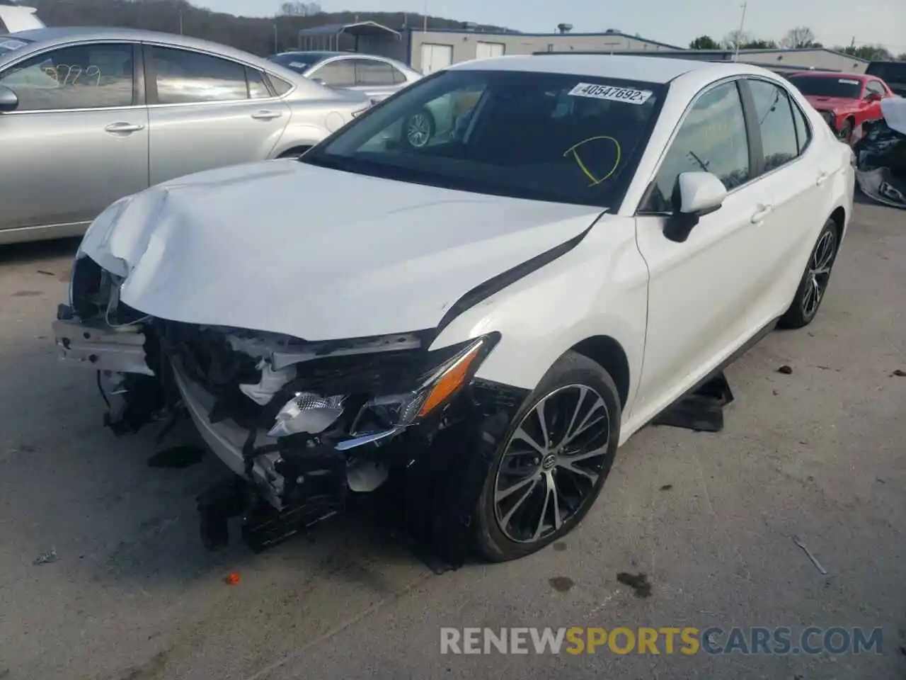 2 Photograph of a damaged car 4T1G11AK9LU869187 TOYOTA CAMRY 2020