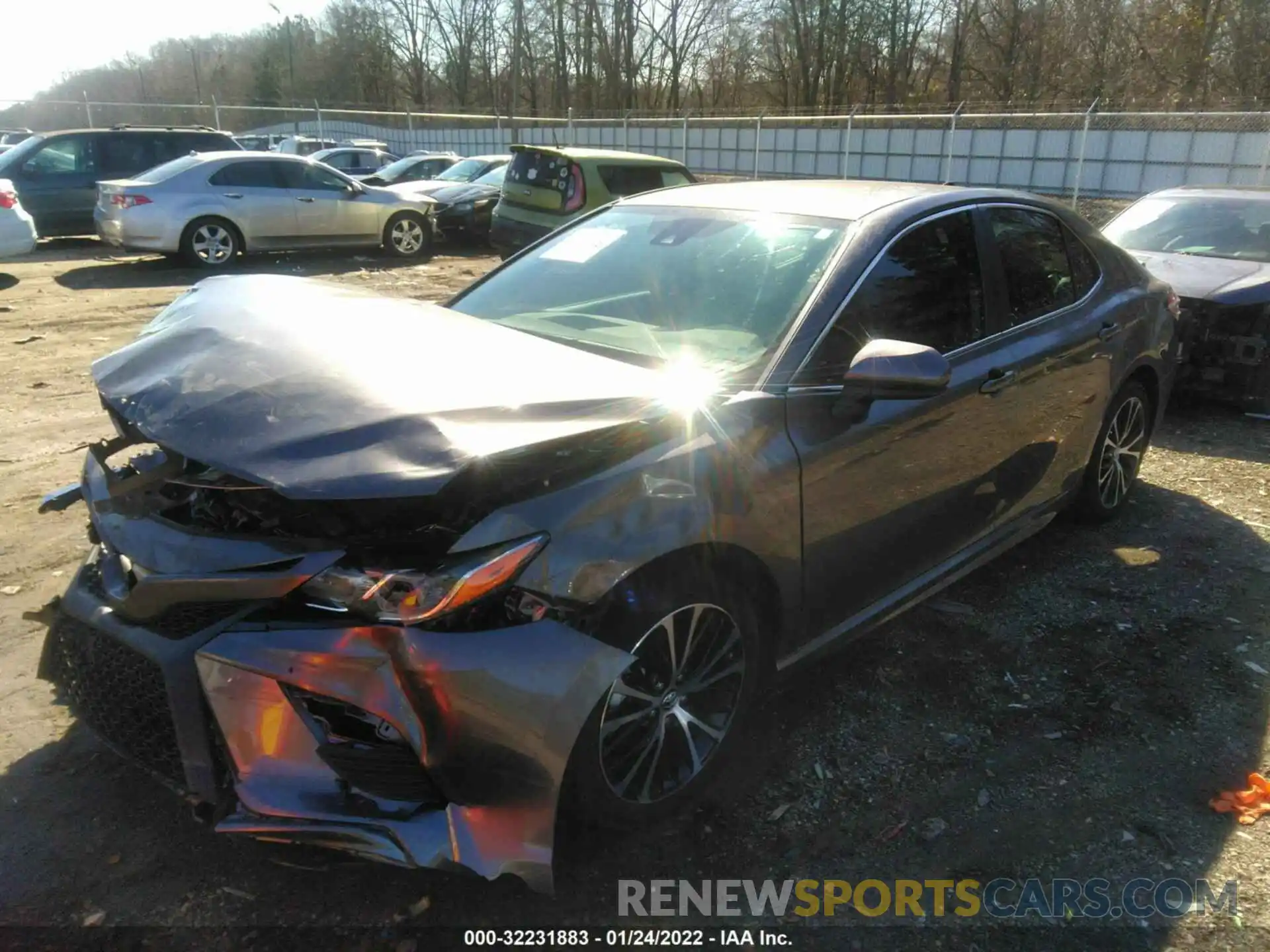 2 Photograph of a damaged car 4T1G11AK9LU871845 TOYOTA CAMRY 2020