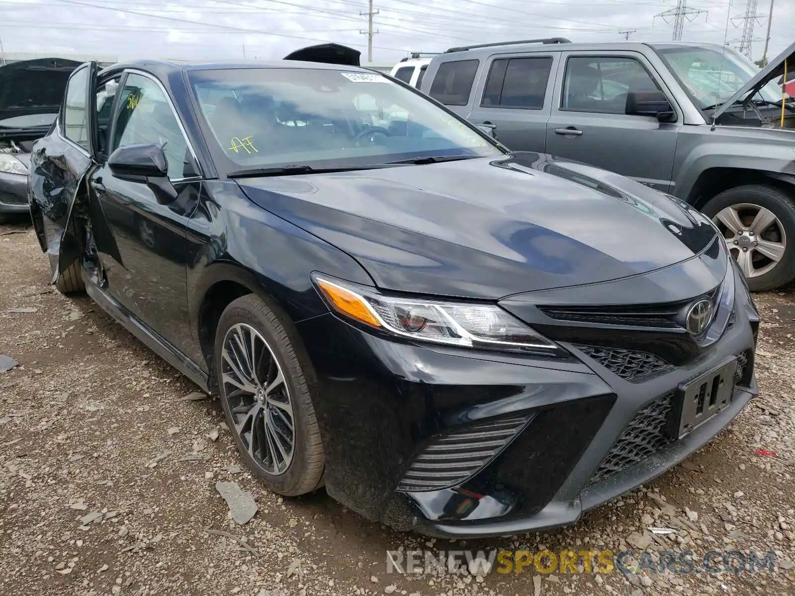 1 Photograph of a damaged car 4T1G11AK9LU878939 TOYOTA CAMRY 2020