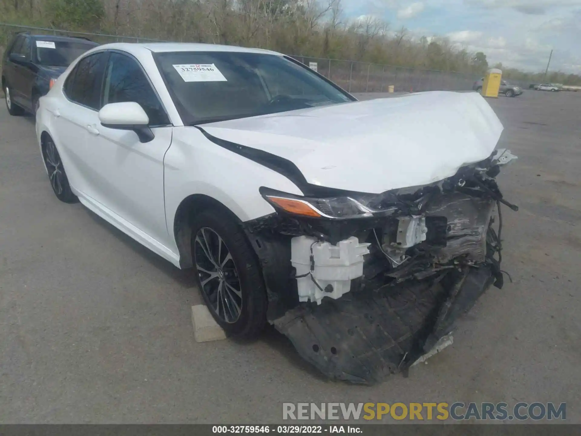 1 Photograph of a damaged car 4T1G11AK9LU883915 TOYOTA CAMRY 2020