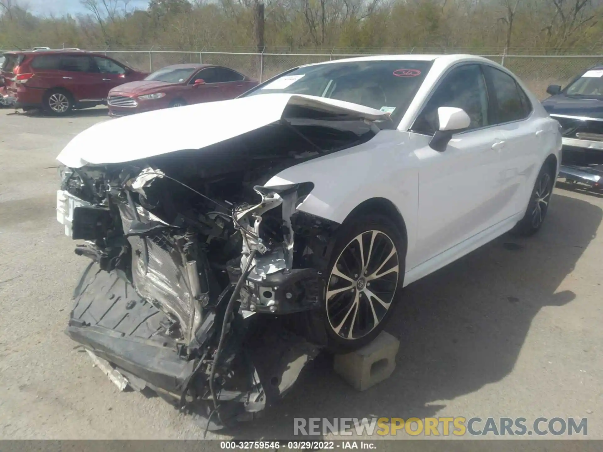 2 Photograph of a damaged car 4T1G11AK9LU883915 TOYOTA CAMRY 2020