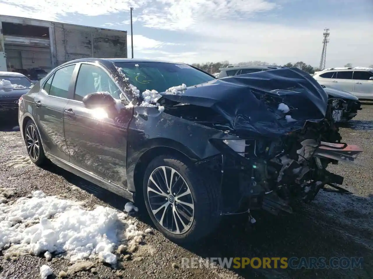 1 Photograph of a damaged car 4T1G11AK9LU885454 TOYOTA CAMRY 2020