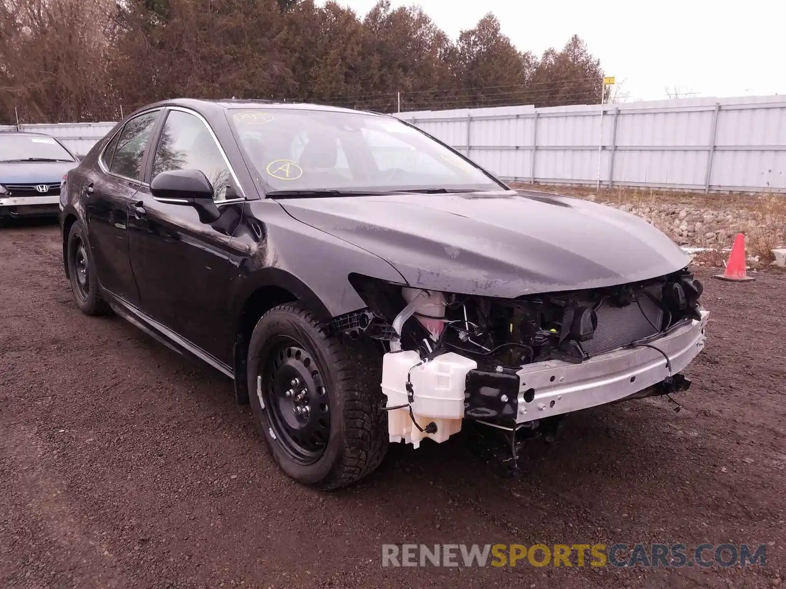 1 Photograph of a damaged car 4T1G11AK9LU887334 TOYOTA CAMRY 2020