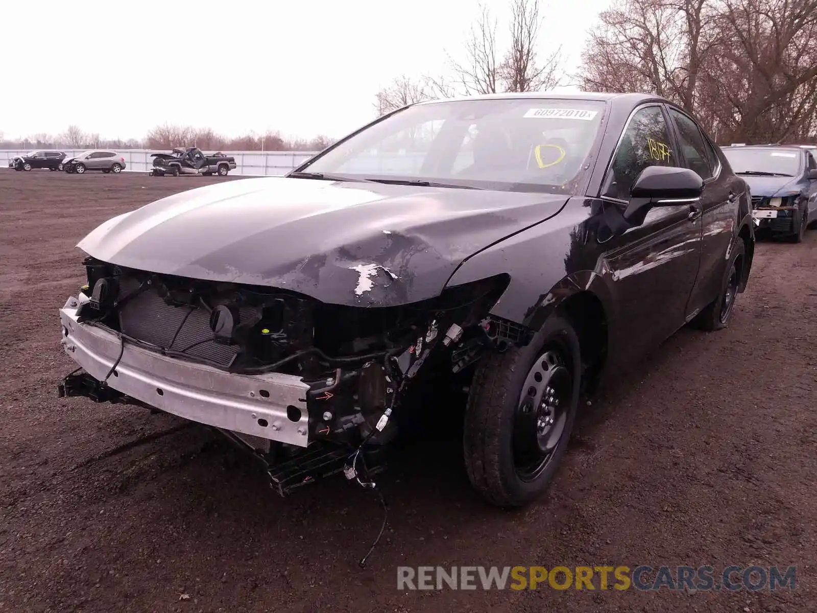 2 Photograph of a damaged car 4T1G11AK9LU887334 TOYOTA CAMRY 2020