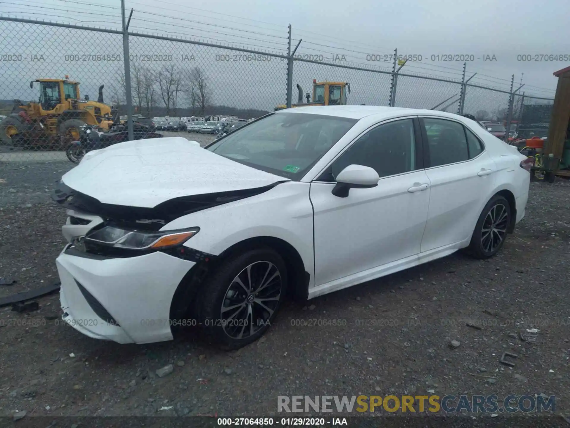 2 Photograph of a damaged car 4T1G11AK9LU889245 TOYOTA CAMRY 2020