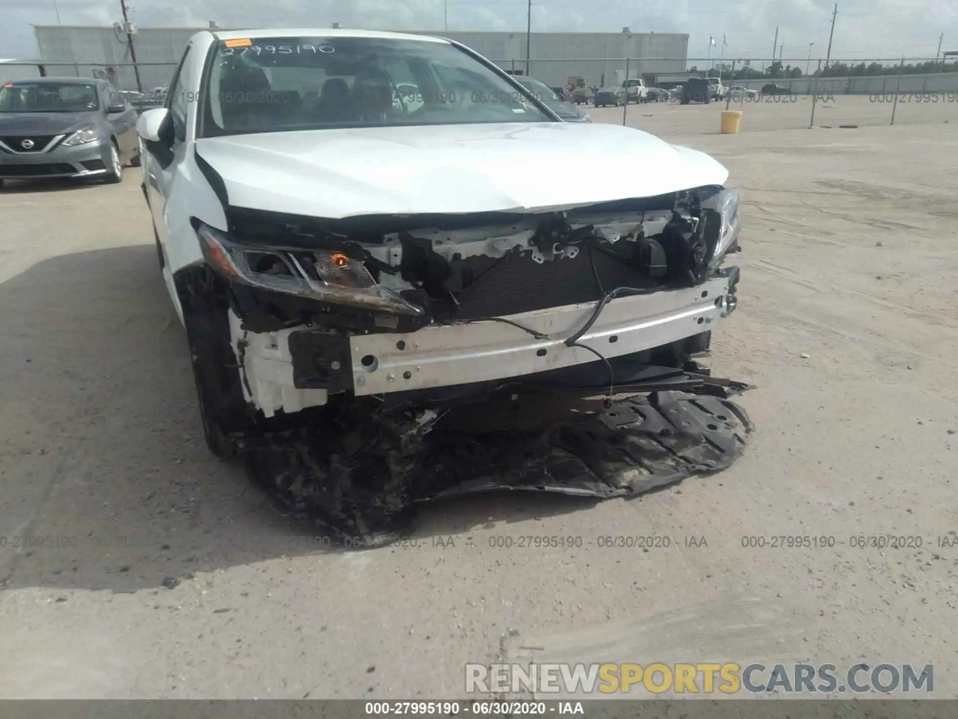 6 Photograph of a damaged car 4T1G11AK9LU891609 TOYOTA CAMRY 2020