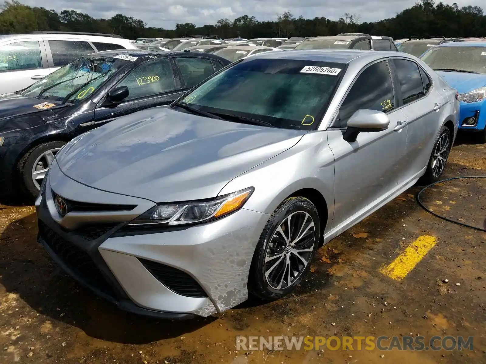 2 Photograph of a damaged car 4T1G11AK9LU893022 TOYOTA CAMRY 2020