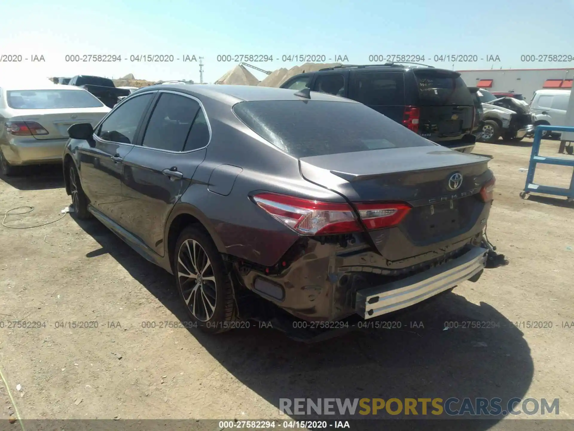 3 Photograph of a damaged car 4T1G11AK9LU898138 TOYOTA CAMRY 2020