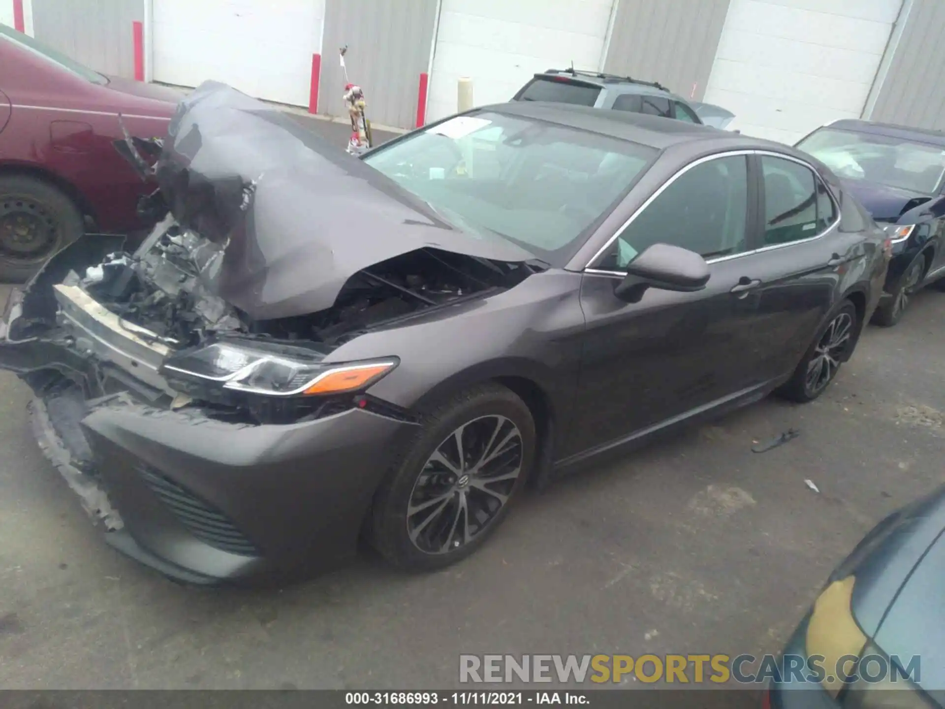 2 Photograph of a damaged car 4T1G11AK9LU898253 TOYOTA CAMRY 2020