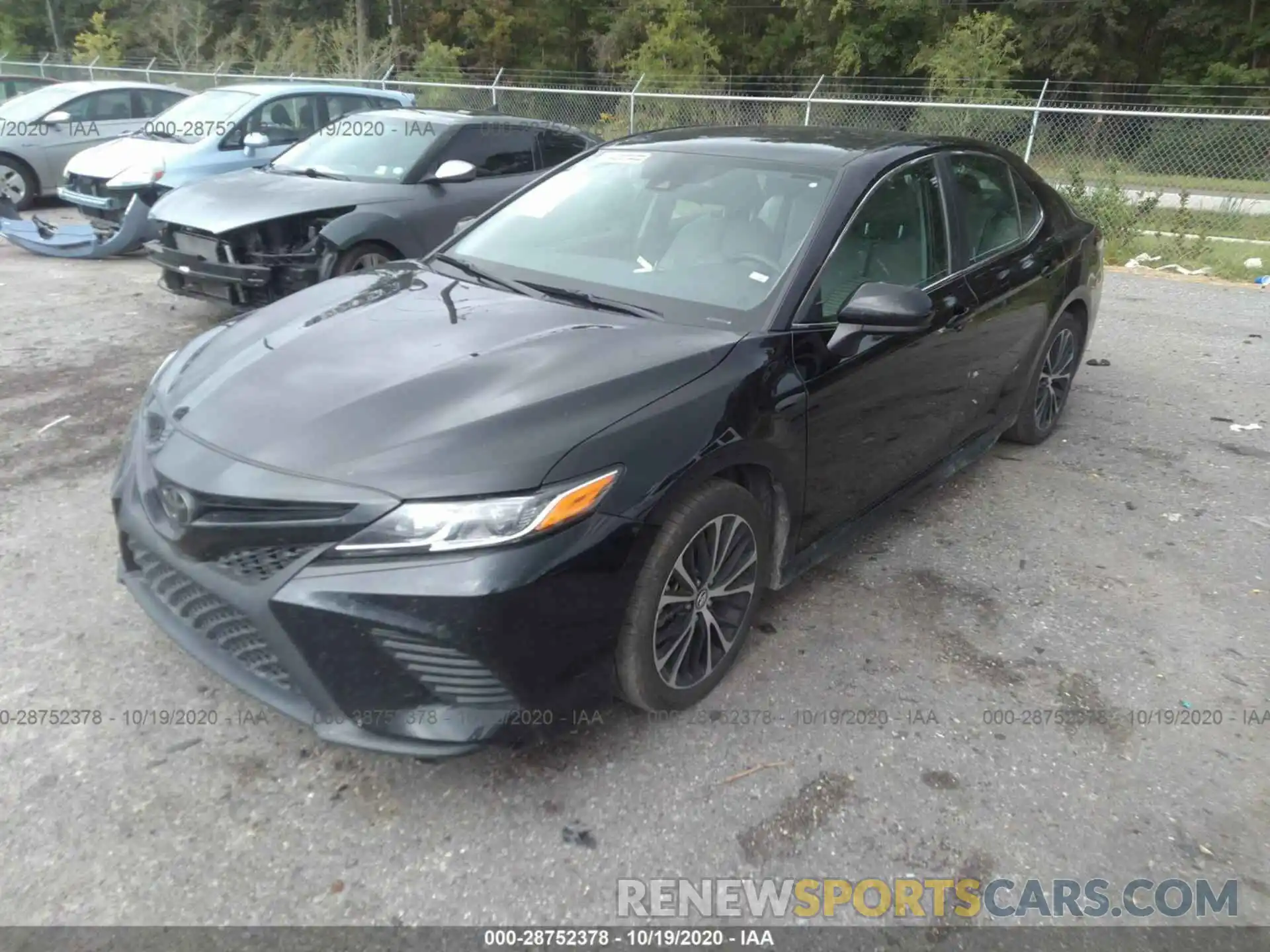 2 Photograph of a damaged car 4T1G11AK9LU904245 TOYOTA CAMRY 2020