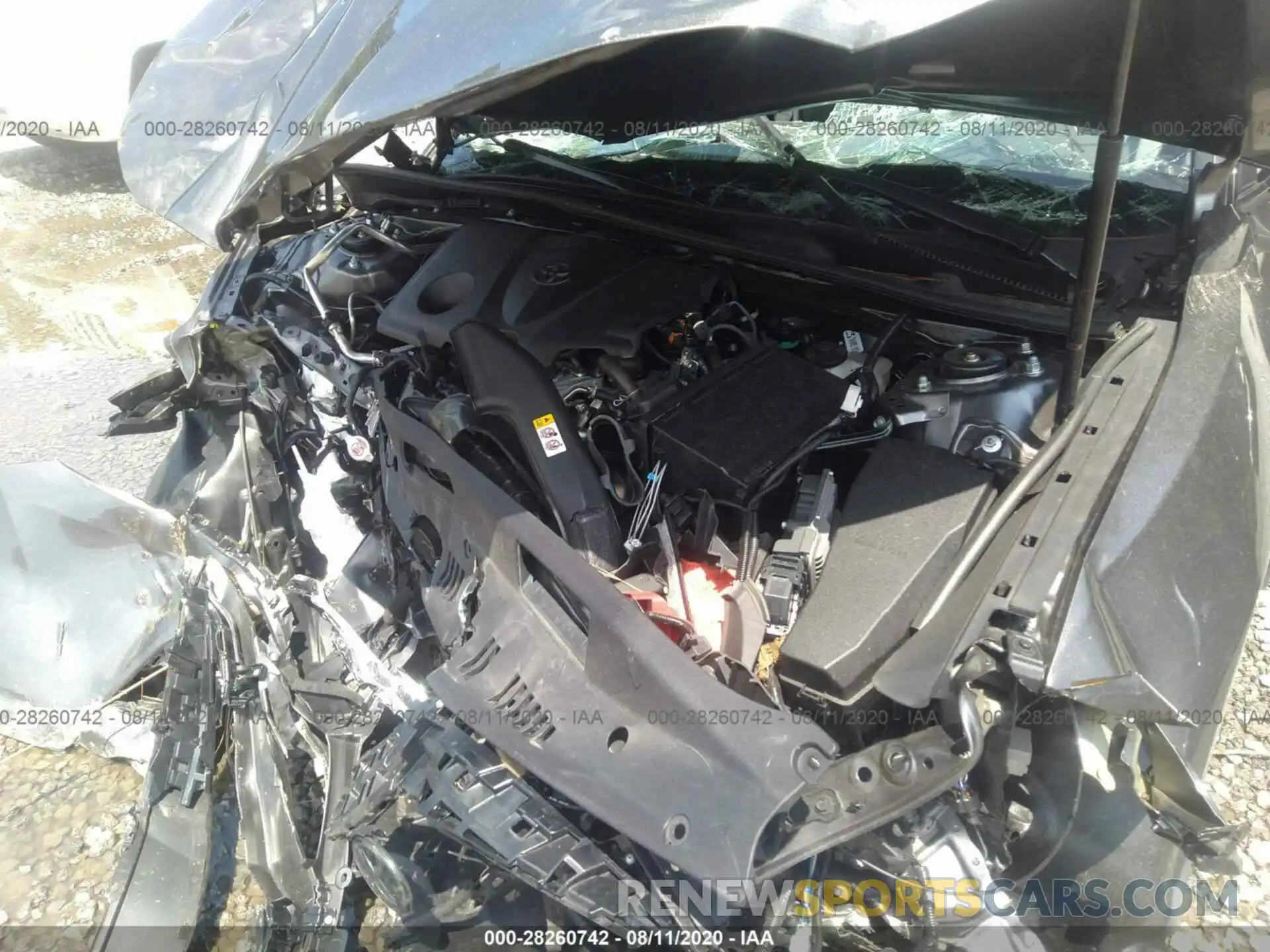 10 Photograph of a damaged car 4T1G11AK9LU905847 TOYOTA CAMRY 2020