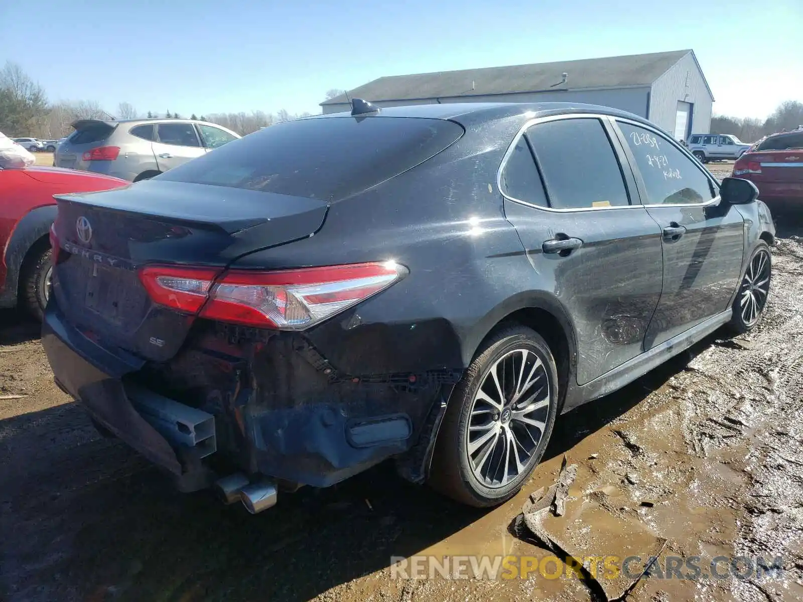 4 Photograph of a damaged car 4T1G11AK9LU906397 TOYOTA CAMRY 2020