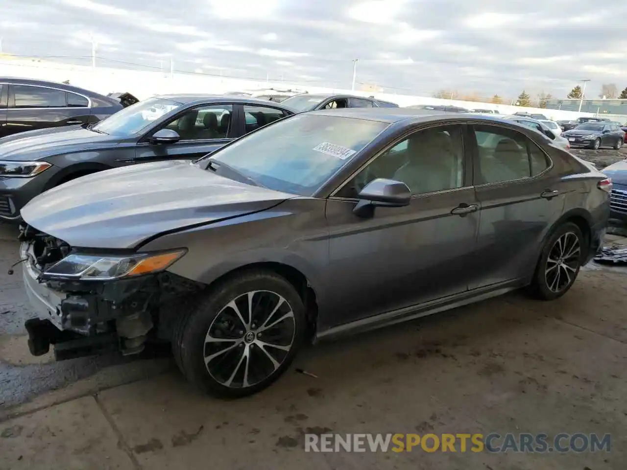 1 Photograph of a damaged car 4T1G11AK9LU909266 TOYOTA CAMRY 2020