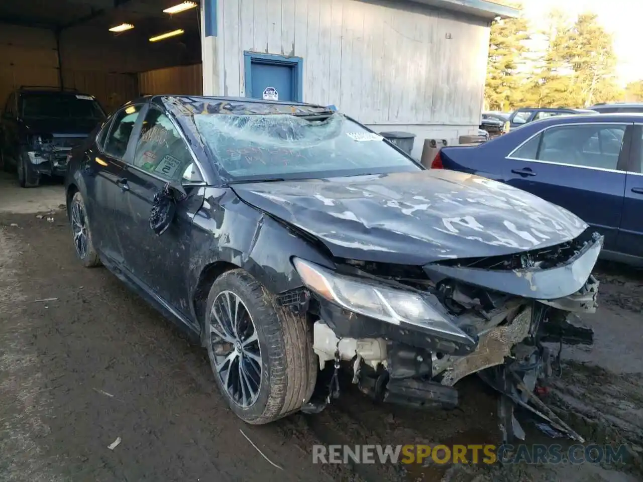 1 Photograph of a damaged car 4T1G11AK9LU911597 TOYOTA CAMRY 2020