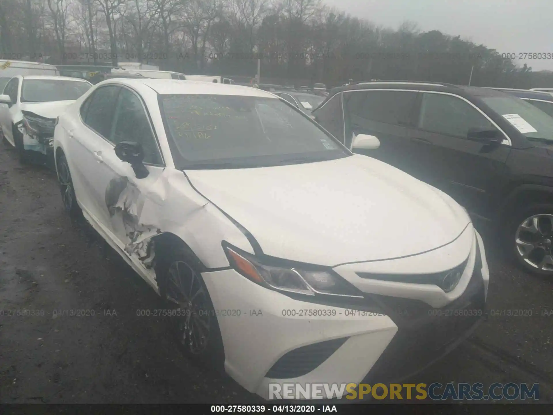 1 Photograph of a damaged car 4T1G11AK9LU911616 TOYOTA CAMRY 2020