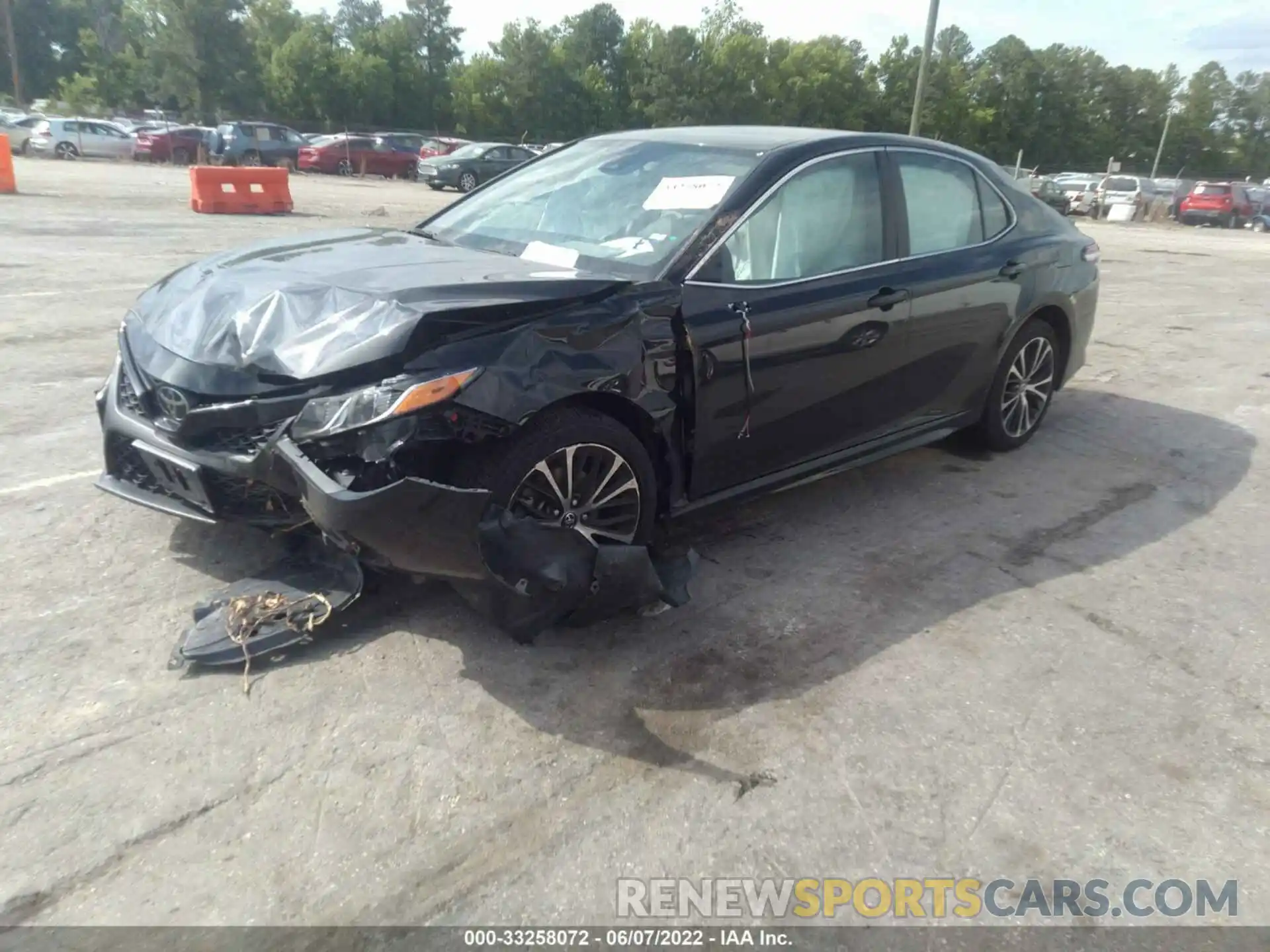 2 Photograph of a damaged car 4T1G11AK9LU913799 TOYOTA CAMRY 2020