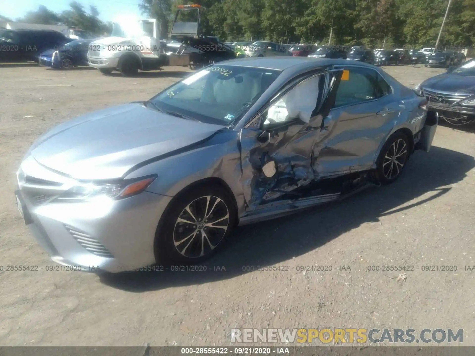 2 Photograph of a damaged car 4T1G11AK9LU915648 TOYOTA CAMRY 2020