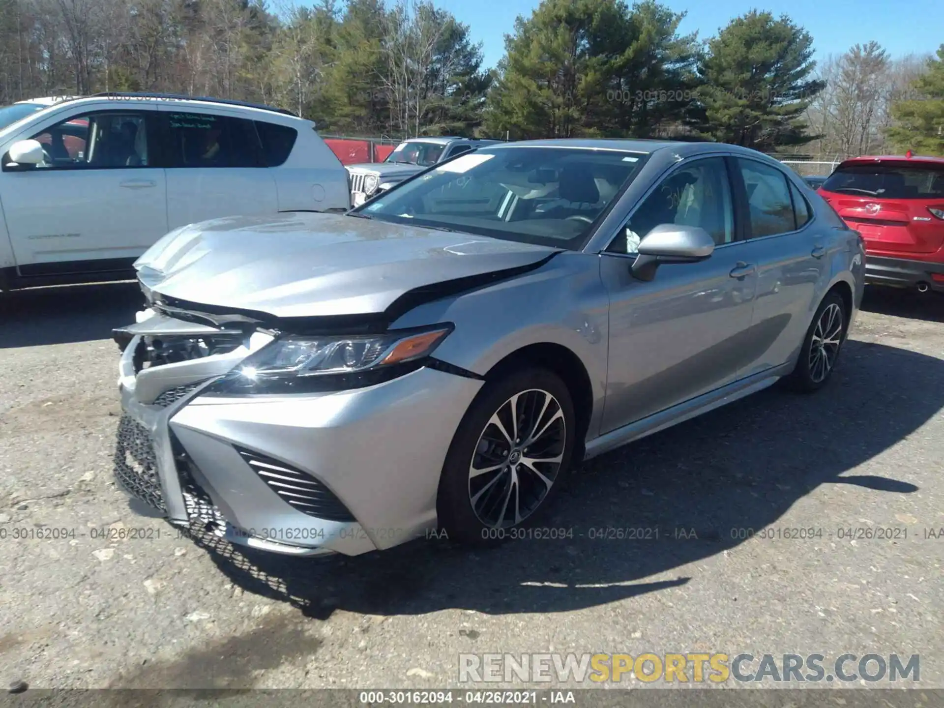 2 Photograph of a damaged car 4T1G11AK9LU918646 TOYOTA CAMRY 2020