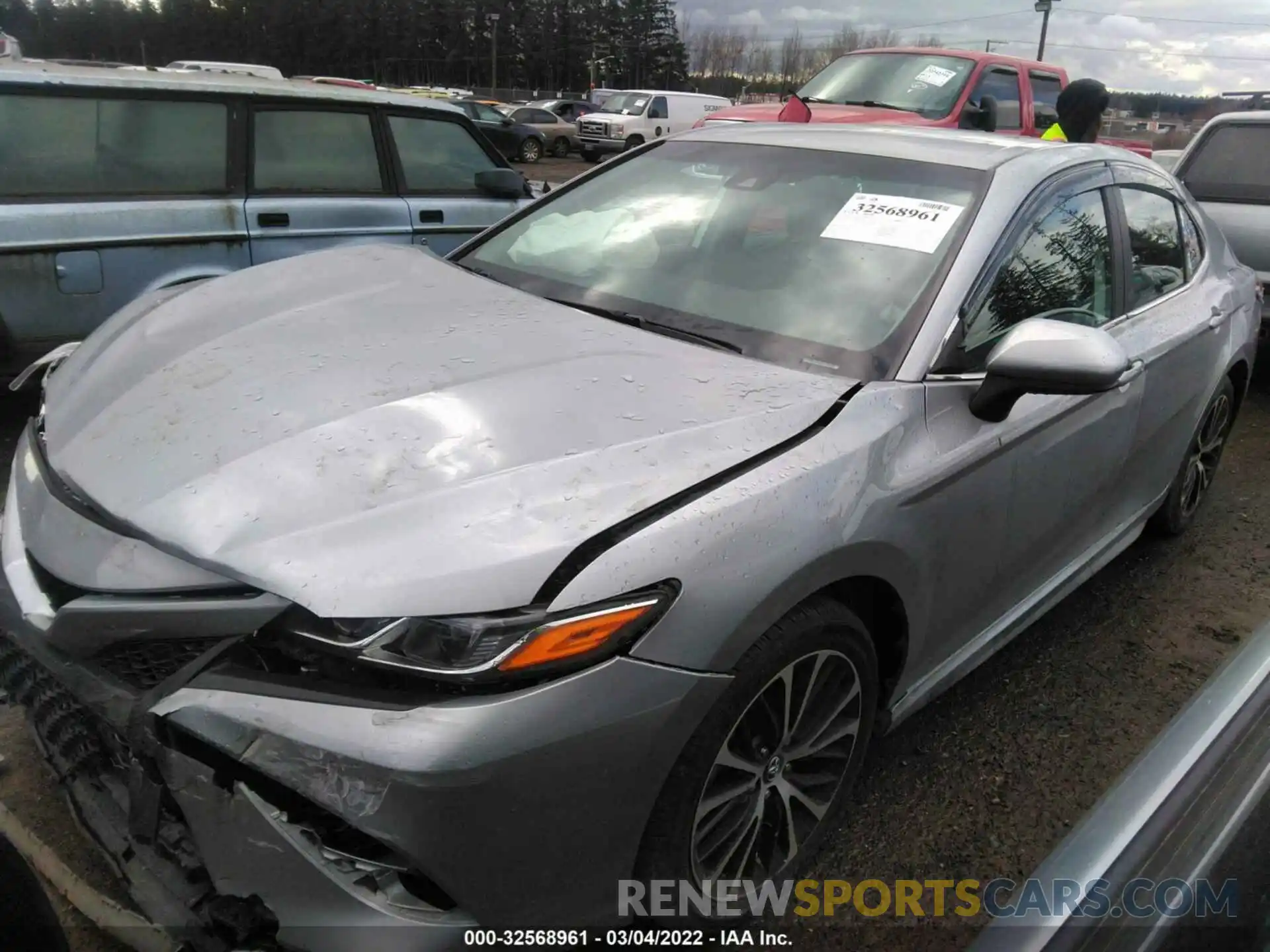 2 Photograph of a damaged car 4T1G11AK9LU921627 TOYOTA CAMRY 2020