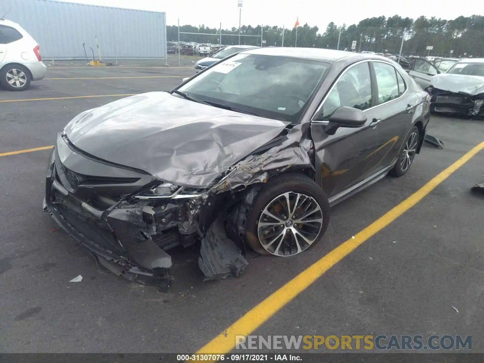 2 Photograph of a damaged car 4T1G11AK9LU922986 TOYOTA CAMRY 2020