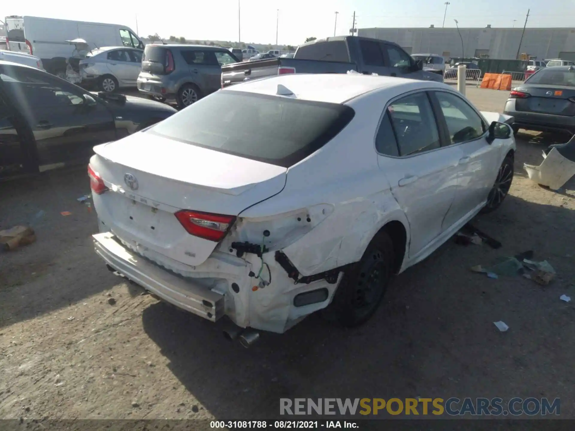 4 Photograph of a damaged car 4T1G11AK9LU929906 TOYOTA CAMRY 2020