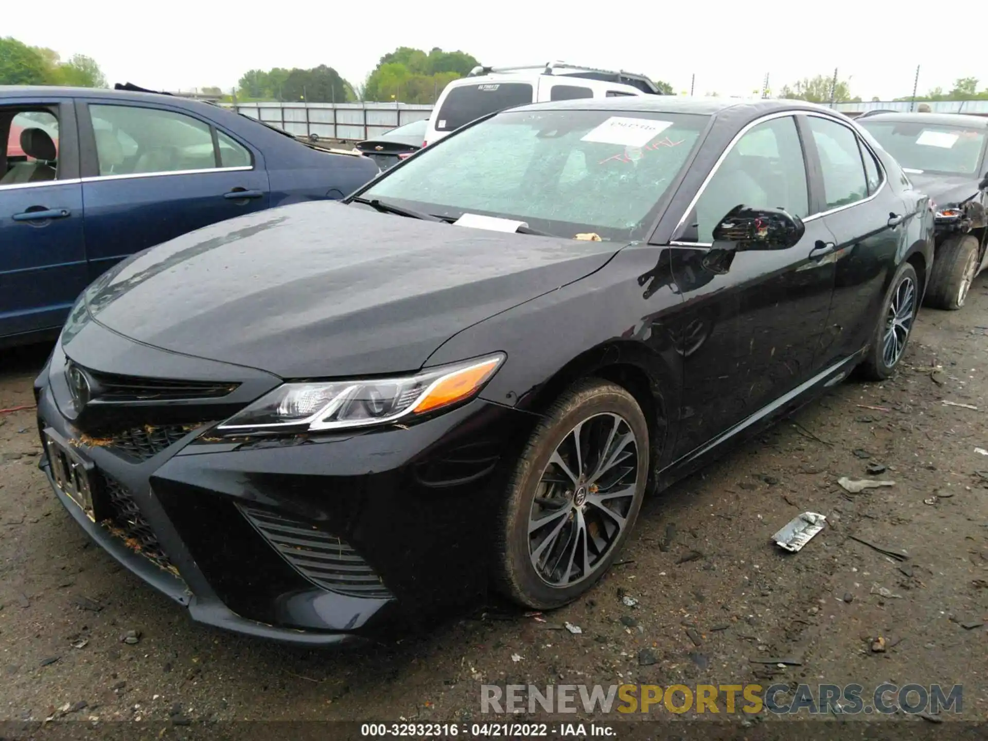 2 Photograph of a damaged car 4T1G11AK9LU930182 TOYOTA CAMRY 2020