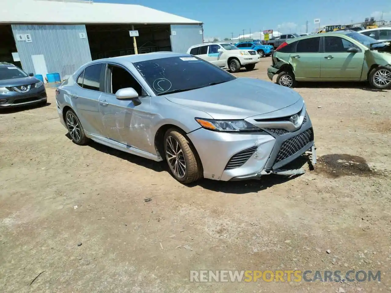 1 Photograph of a damaged car 4T1G11AK9LU930408 TOYOTA CAMRY 2020