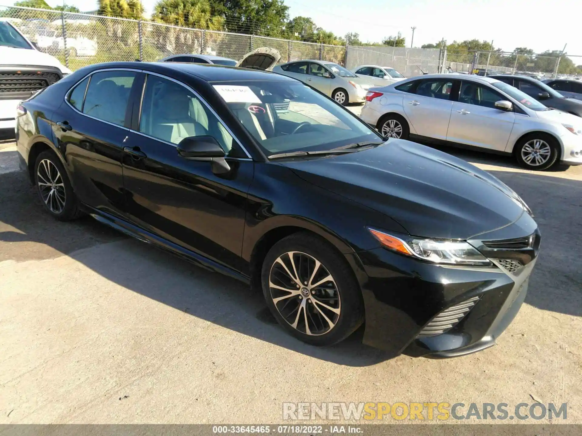 1 Photograph of a damaged car 4T1G11AK9LU930523 TOYOTA CAMRY 2020