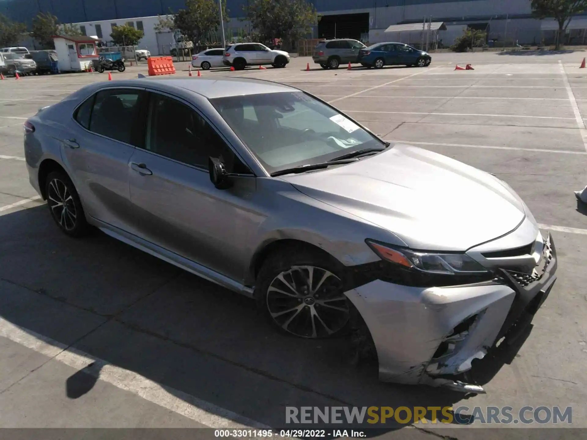 1 Photograph of a damaged car 4T1G11AK9LU930733 TOYOTA CAMRY 2020