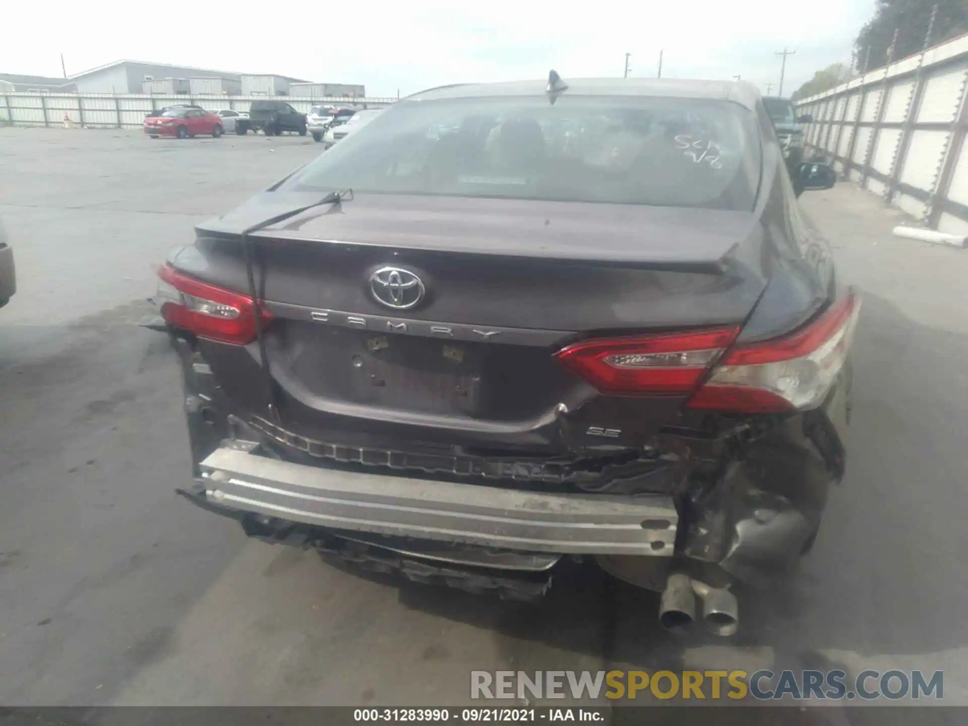 6 Photograph of a damaged car 4T1G11AK9LU932157 TOYOTA CAMRY 2020