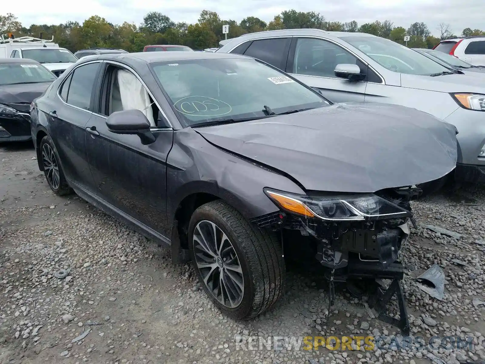 1 Photograph of a damaged car 4T1G11AK9LU936547 TOYOTA CAMRY 2020