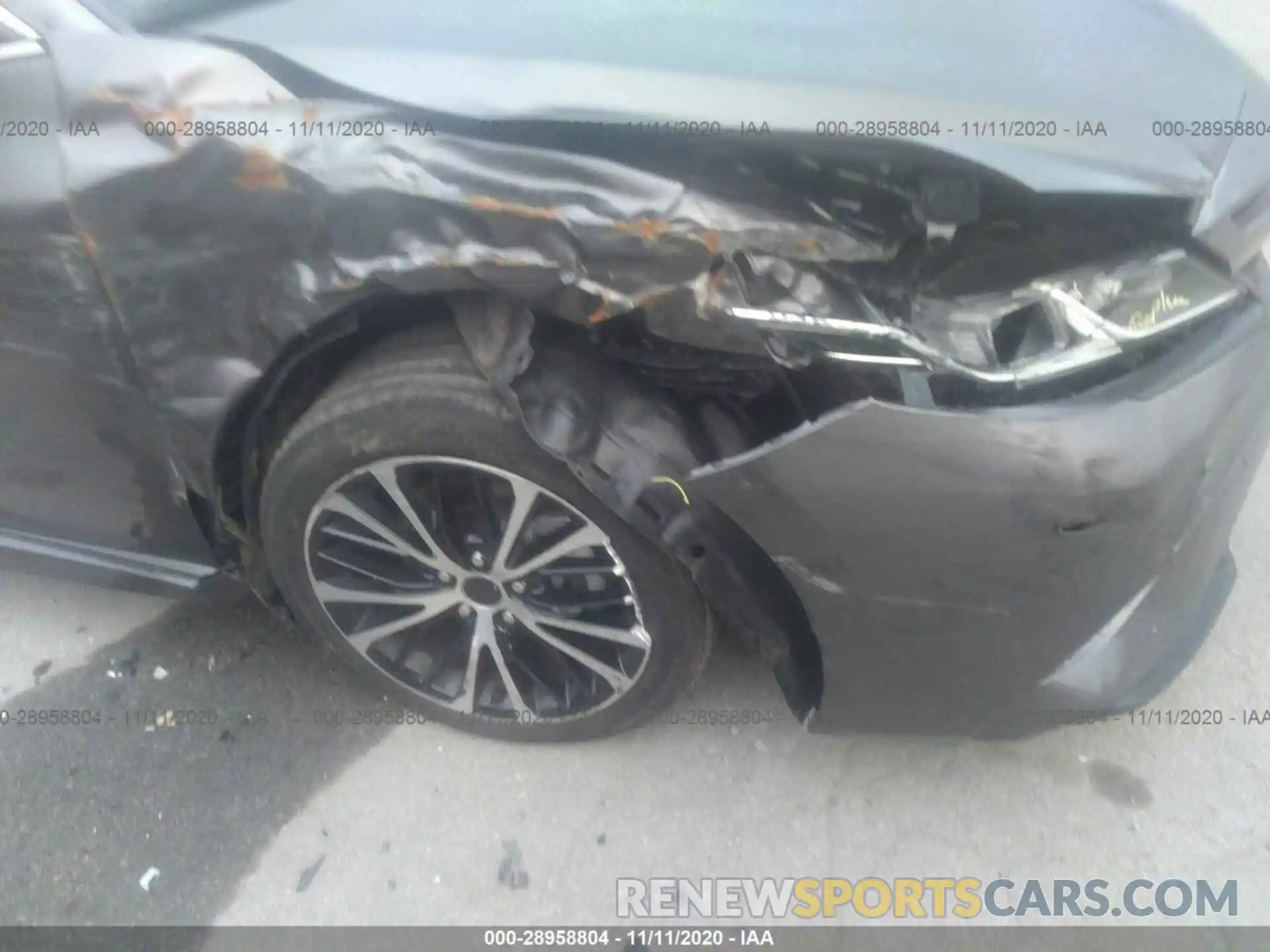 6 Photograph of a damaged car 4T1G11AK9LU939125 TOYOTA CAMRY 2020