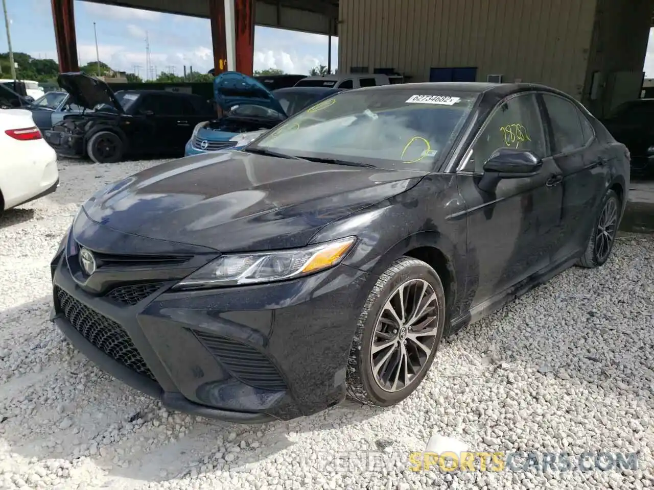 2 Photograph of a damaged car 4T1G11AK9LU942462 TOYOTA CAMRY 2020