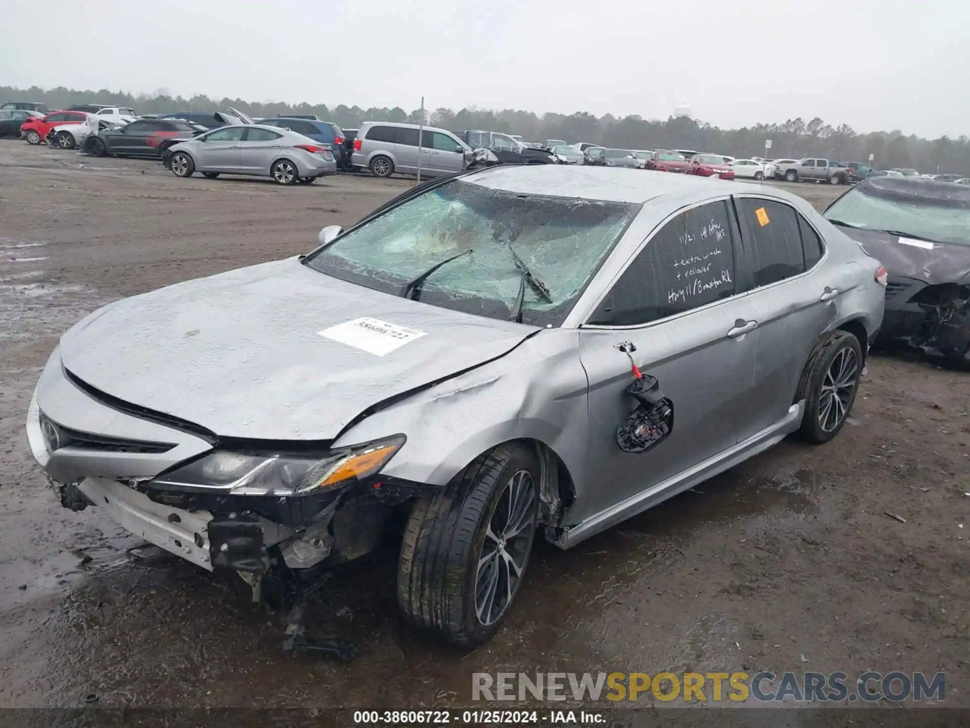 2 Photograph of a damaged car 4T1G11AK9LU944065 TOYOTA CAMRY 2020