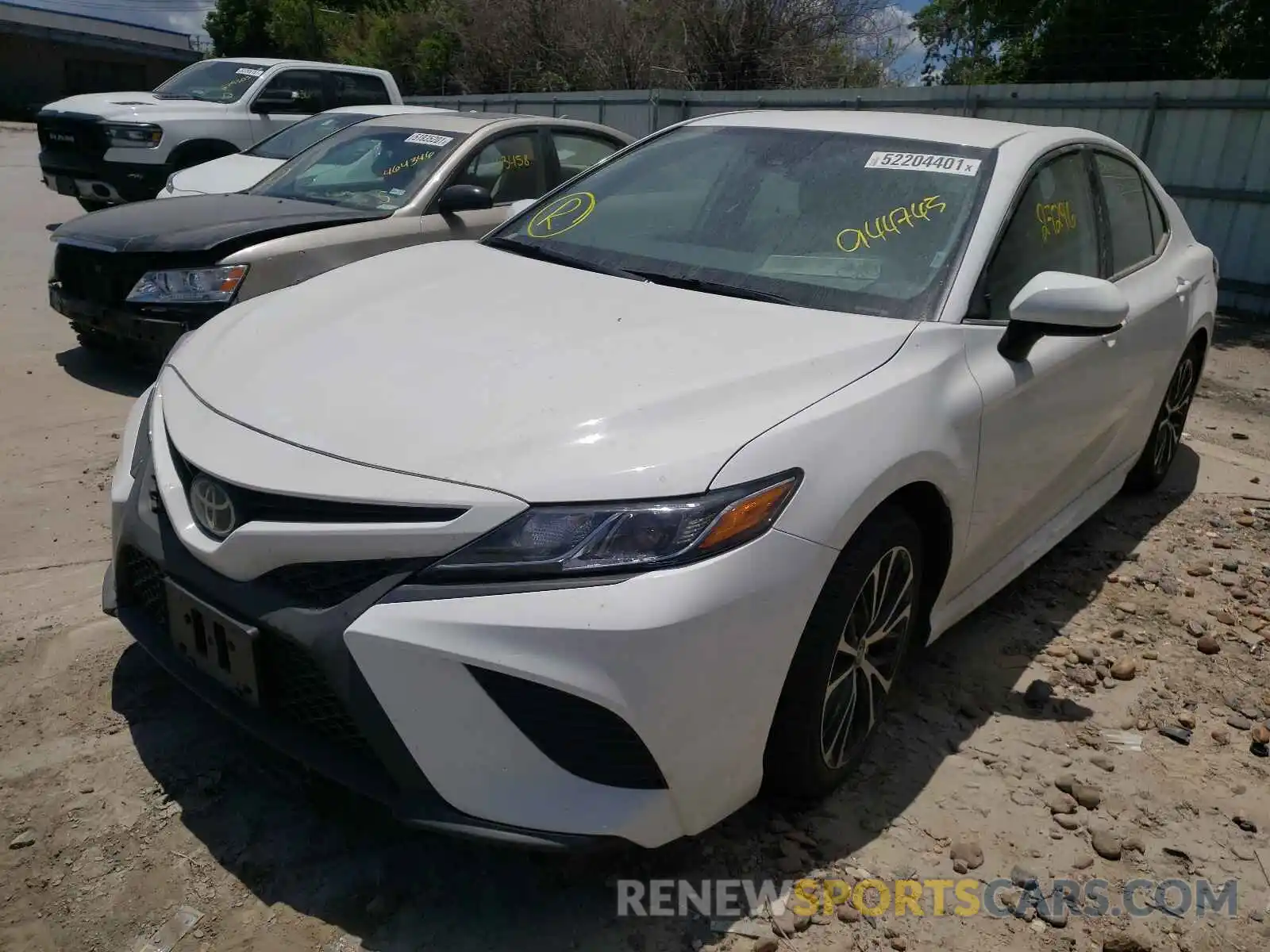 2 Photograph of a damaged car 4T1G11AK9LU944745 TOYOTA CAMRY 2020