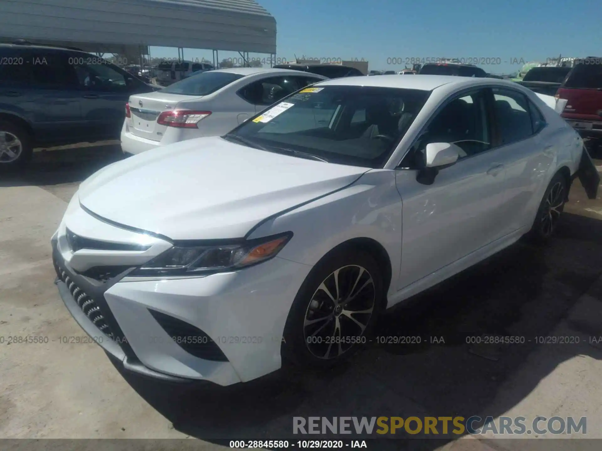 2 Photograph of a damaged car 4T1G11AK9LU950416 TOYOTA CAMRY 2020