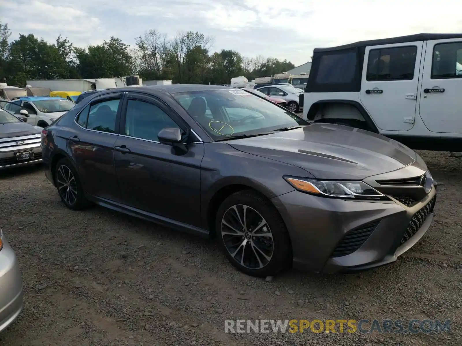 1 Photograph of a damaged car 4T1G11AK9LU950612 TOYOTA CAMRY 2020