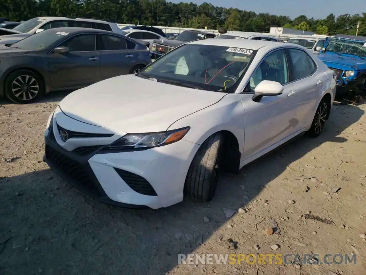 2 Photograph of a damaged car 4T1G11AK9LU952005 TOYOTA CAMRY 2020