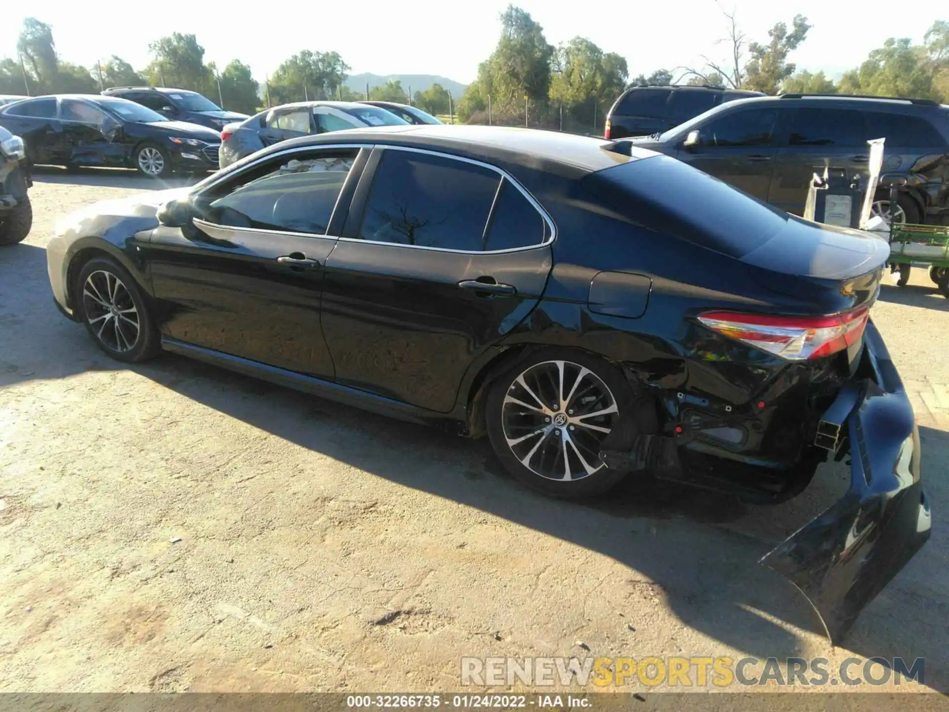 3 Photograph of a damaged car 4T1G11AK9LU955017 TOYOTA CAMRY 2020