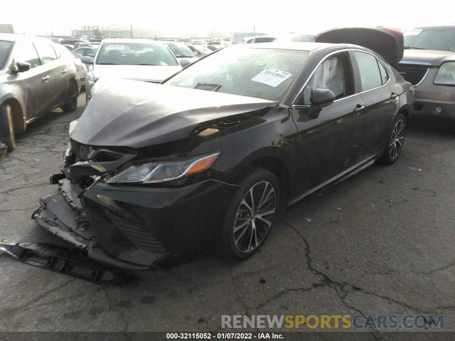 2 Photograph of a damaged car 4T1G11AK9LU956605 TOYOTA CAMRY 2020