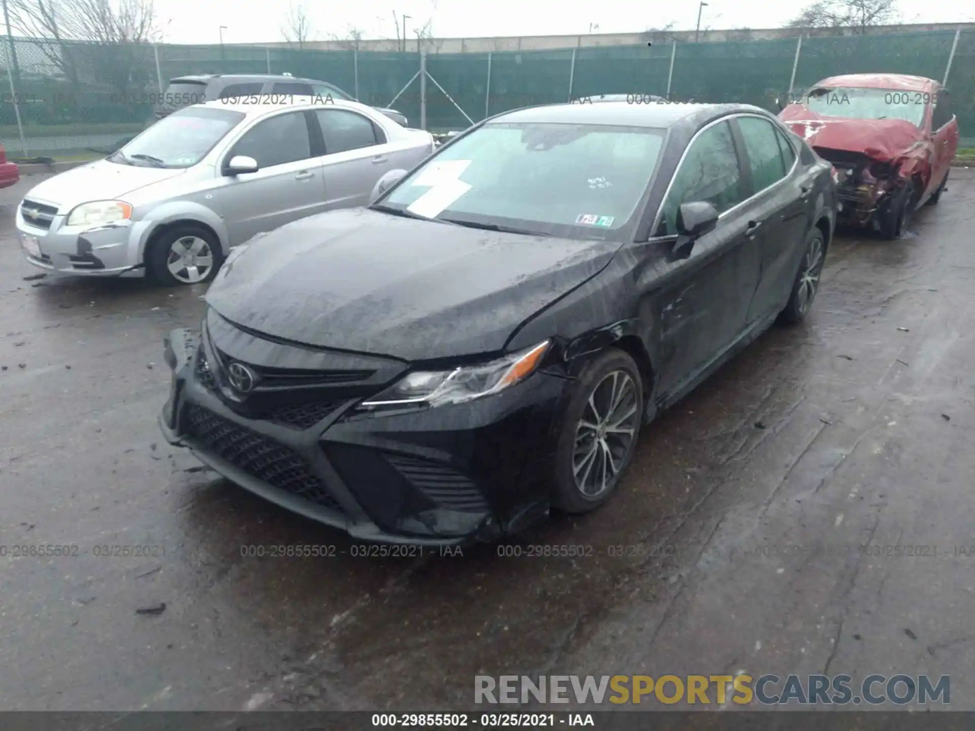 2 Photograph of a damaged car 4T1G11AK9LU961903 TOYOTA CAMRY 2020