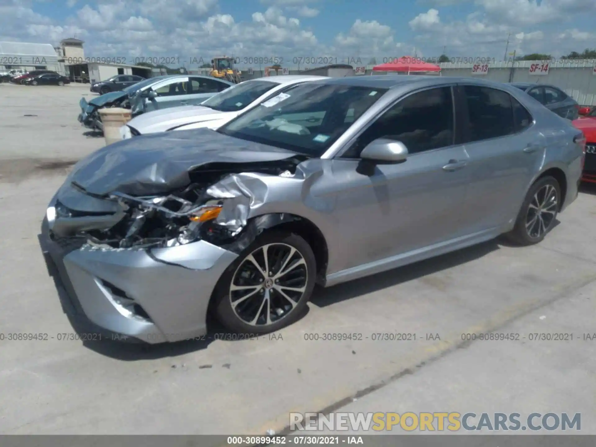 2 Photograph of a damaged car 4T1G11AK9LU962338 TOYOTA CAMRY 2020