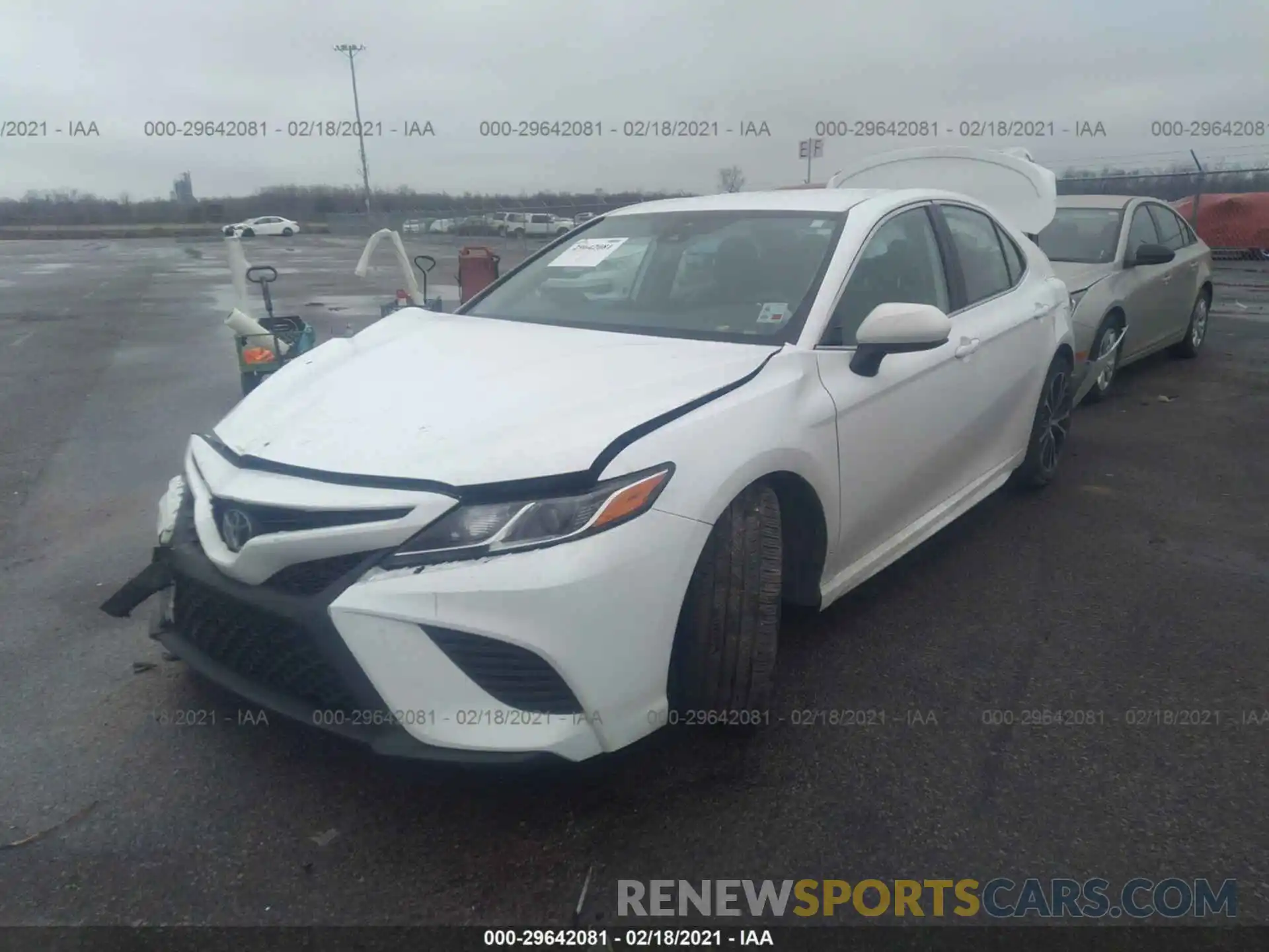 2 Photograph of a damaged car 4T1G11AK9LU964431 TOYOTA CAMRY 2020