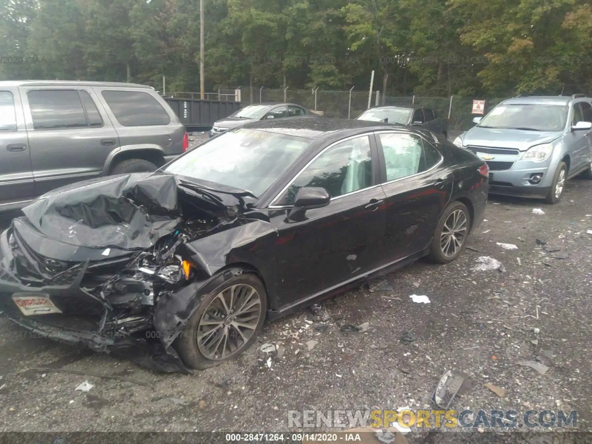 2 Photograph of a damaged car 4T1G11AK9LU966454 TOYOTA CAMRY 2020