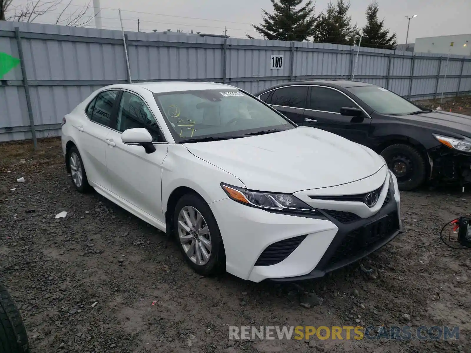 1 Photograph of a damaged car 4T1G11AK9LU969323 TOYOTA CAMRY 2020