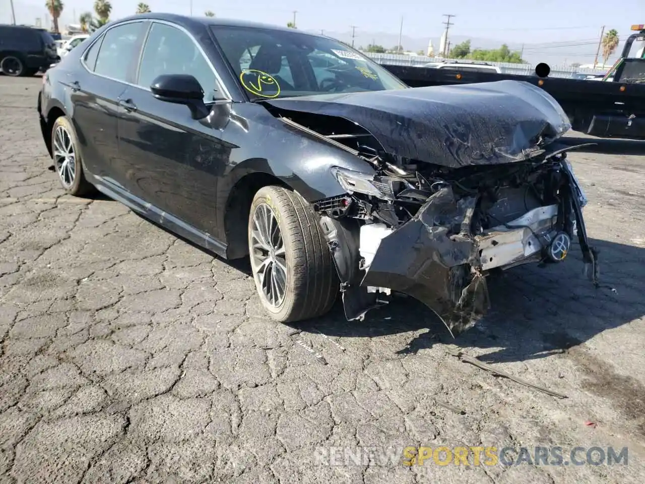 1 Photograph of a damaged car 4T1G11AK9LU969953 TOYOTA CAMRY 2020